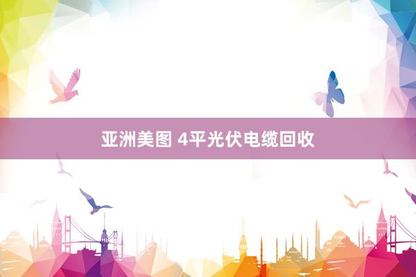 亚洲美图 4平光伏电缆回收