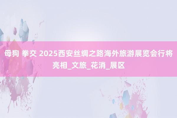 母狗 拳交 2025西安丝绸之路海外旅游展览会行将亮相_文旅_花消_展区