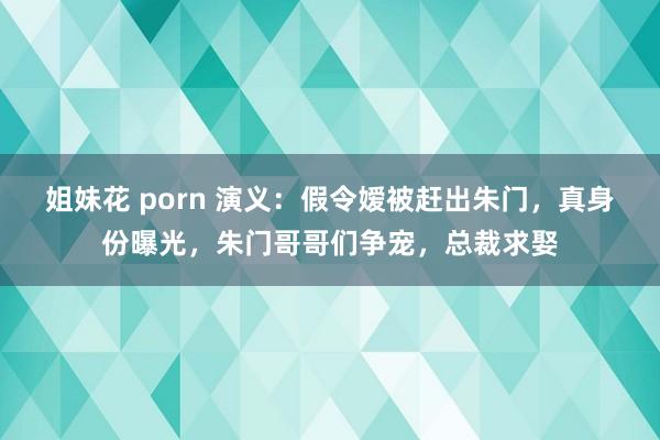 姐妹花 porn 演义：假令嫒被赶出朱门，真身份曝光，朱门哥哥们争宠，总裁求娶